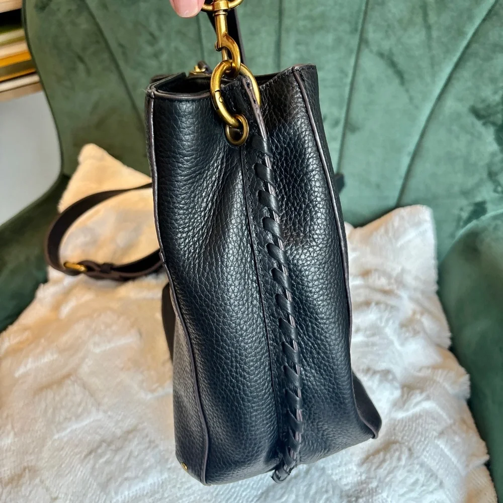 American Leather Black Handbag - Picture 4 of 13
